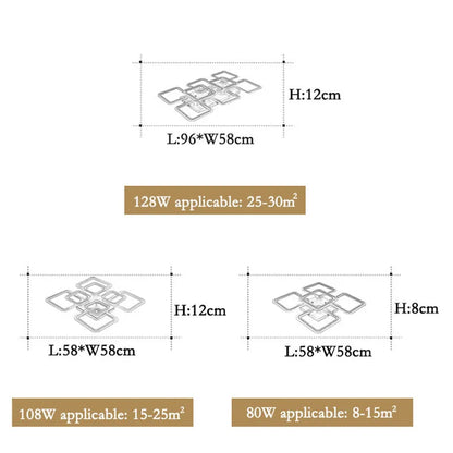 Nordic bedroom living room ceiling lamp dining room modern minimalist lighting hotel new ceiling lighting LED APP adjustment