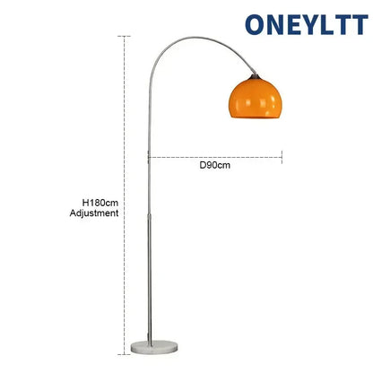 Nordic Modern Minimalist Living Room Fishing Floor Lamp Study Sofa Coffee Table Reading Home Decoration Lamp