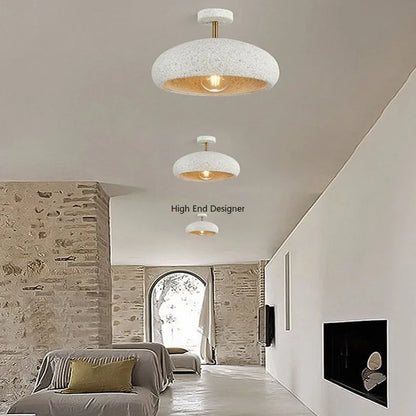 LED Ceiling Pendant Light for Dining Bedroom Wabi Sabi Chandeliers Kitchen Living  Room Cloakroom E27 Home Decoration Lamp