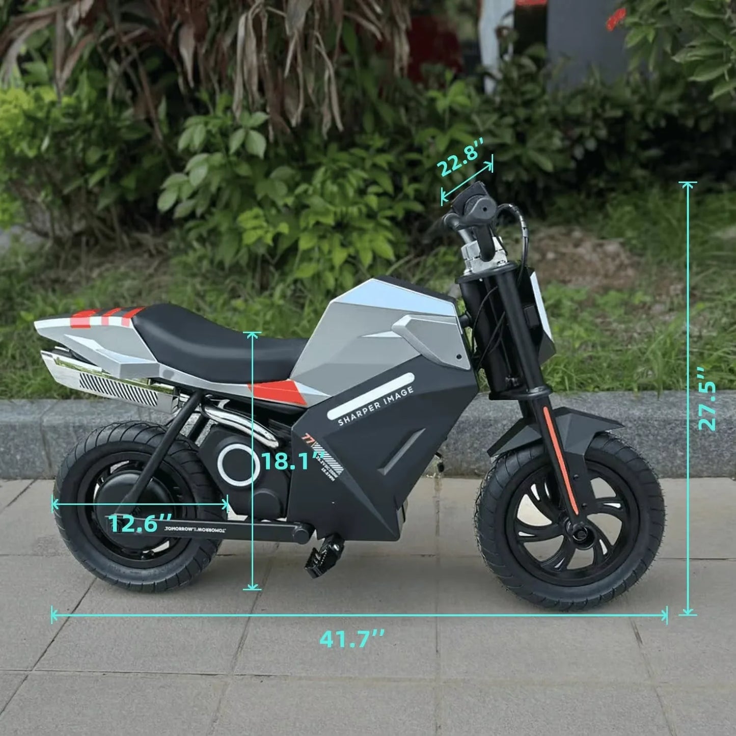 【2 Year Warranty】Freego K1 Kids Electric Dirt Bike Motorcycle 15.5MPH Speed 10 Miles Long-Range with Rear Motor EBike UL 2849