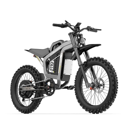 All Terrain Peak 6000w Off-road Electric Motorcycle Bike 72v 40ah E Bike 50mph Long Range Electric Bike for Adult
