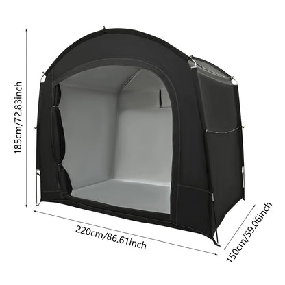 Bike Storage Tent, Travel Bike Storage Tent for 1-4 Bikes ,220x150x185cm Bike Storage Tent, Outdoor Bike Tent
