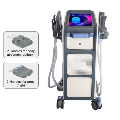 Professional EMS HIEMT muscle stimulation NEO 6500W hot selling high-power RF body shaping machine, fat burning slimming and fit