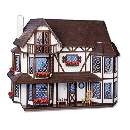 Harrison Dollhouse Kit - 1 Inch Scale, 38" W x 25" D x 31" H