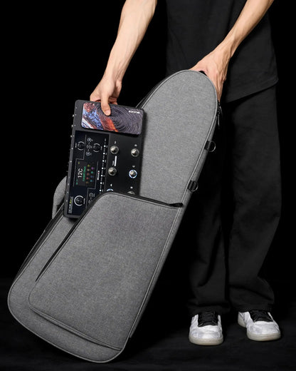 MOOER GE150 Max Li Guitar Multi Effects Pedal 55 Amp Models 200 Presets 9H Battery IR Loader 4 Footswitches for Live Performance