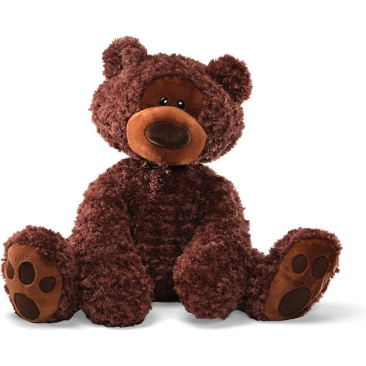 GUND Jumbo Philbin Teddy Bear Large Teddy Bear Stuffed Animal for Ages 1 and Up Plush Toy Chocolate Brown 29