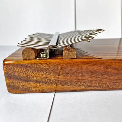 Hluru 17 Key Professional Rosewood Kalimba 21 Key Resonator Thumb Piano Walnut Finger Piano Box Mbira for Beginner2028