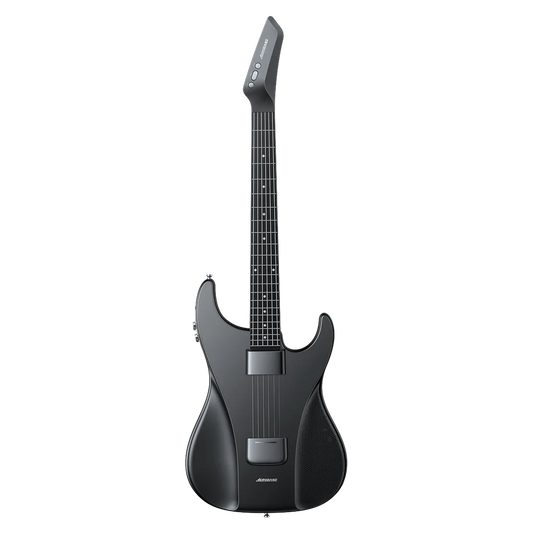 AeroBand Detachable Electric Guitar Pain-Free Silicone String All-in-One 9 Sound Styles Acoustic Bass with mic port