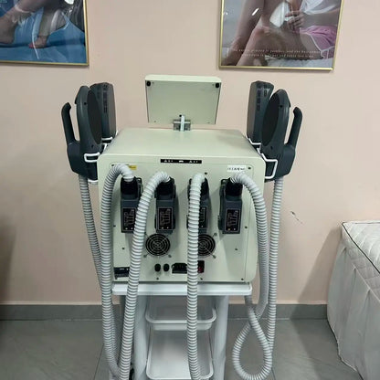 New 6500W Myoslim Professional Body Sculpting Device Electromagnetic Stimulation Fat Burning Muscle Building