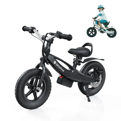 lsinwheel SK12 Children's Electric Bicycle 18V 2.5Ah Battery 150W Motor 12 inch tire Children E-bike