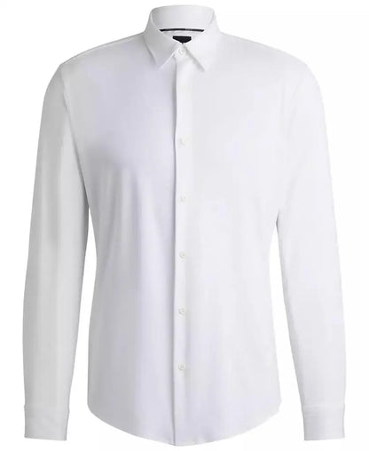 Hugo Boss | Men's Slim-Fit Performance-Stretch Shirt