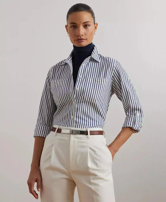Lauren Ralph Lauren | Striped Cotton Shirt