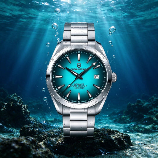 2026 PAGANI DESIGN 42MM 8215 Mov Luxury Men's Mechanical Watch 100M Waterproof Sapphire Glass Stainless Steel Men's Automatic Watch Gift Watches PD-1688