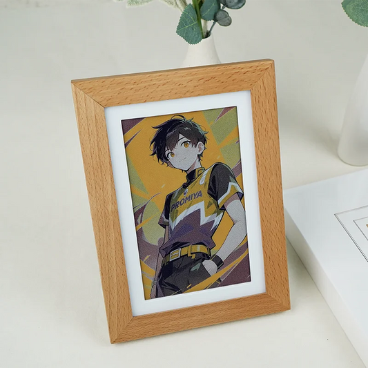 Bigme F7 E-ink Digital Picture Frame, 7.3-Inch Paper-Like Digital Photo Frame Support Wi-Fi, 1300mAh Battery Ultra-Long Standby