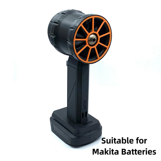 XL  Fan 2200g Thrust Jet Dry Blower Rechargeable Handheld Ducted Fan for Dewalt for Makita for Milwaukee 18/21V Battery