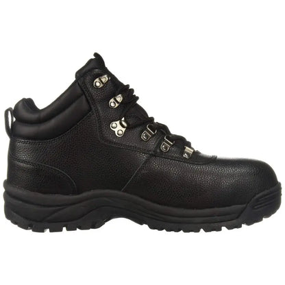 Mens Shield Walker 6 Inch Waterproof Composite Toe Work Safety Shoes Casual Black