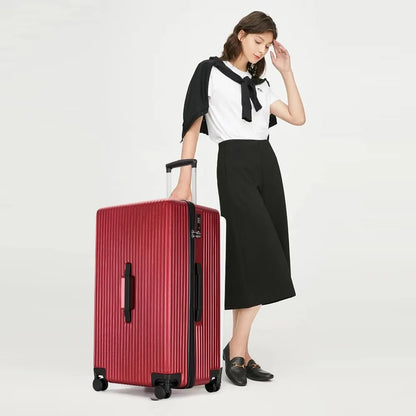 Trunk Luggage, 28 Inch Luggage with Spinner Wheels, Scratch resistant texture Lightweight PC material with TSA Lock