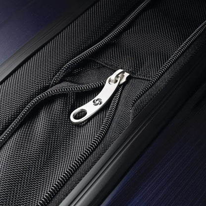 Medium Navy Expandable Spinner Luggage with Hardside, 24-Inch, Ideal for Travel and Business Trips