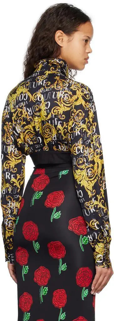 Versace Jeans Couture | Black Regalia Baroque Shirt