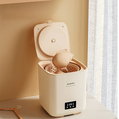 Fully Automatic Small Portable Washing Machine Time-saving Labor-saving Deep Cleaning Stable Operation Washer Home Appliances