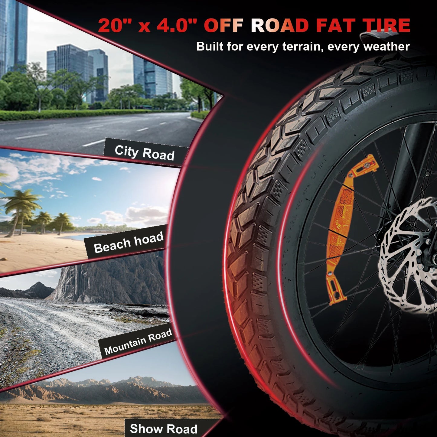 BAOLUJIE DM01 Electric Bike for Adult 2000W Motor Electric Bike 60V 30AH Moto 42MPH City Commuter Electric Bike【1 Year Warranty】