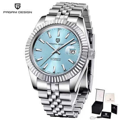 PAGANI DESIGN 2026 New 42MM Men Mechanical Watch Top Brand Luxury Automatic Watch 100M Waterproof Stainless Steel Watch for men
