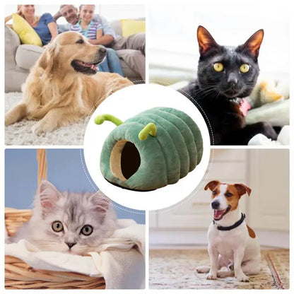 Cat Bed Pet Mattress winter Self-Warming Soft Plush Pet Bed Cat Dog Sleeping Nest Cave for Small Dogs kitten Pets supplies
