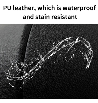 PU Leather Baby Stroller 2 in 1 Newborns Travel System Carriage Luxury Compact Baby Cars Pram without Car Seat Watertight Buggy