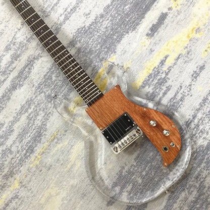 Vicers 6strings EMG electric guitar, maple neck, acrylic body, performance guitar suitable for beginners and professionals