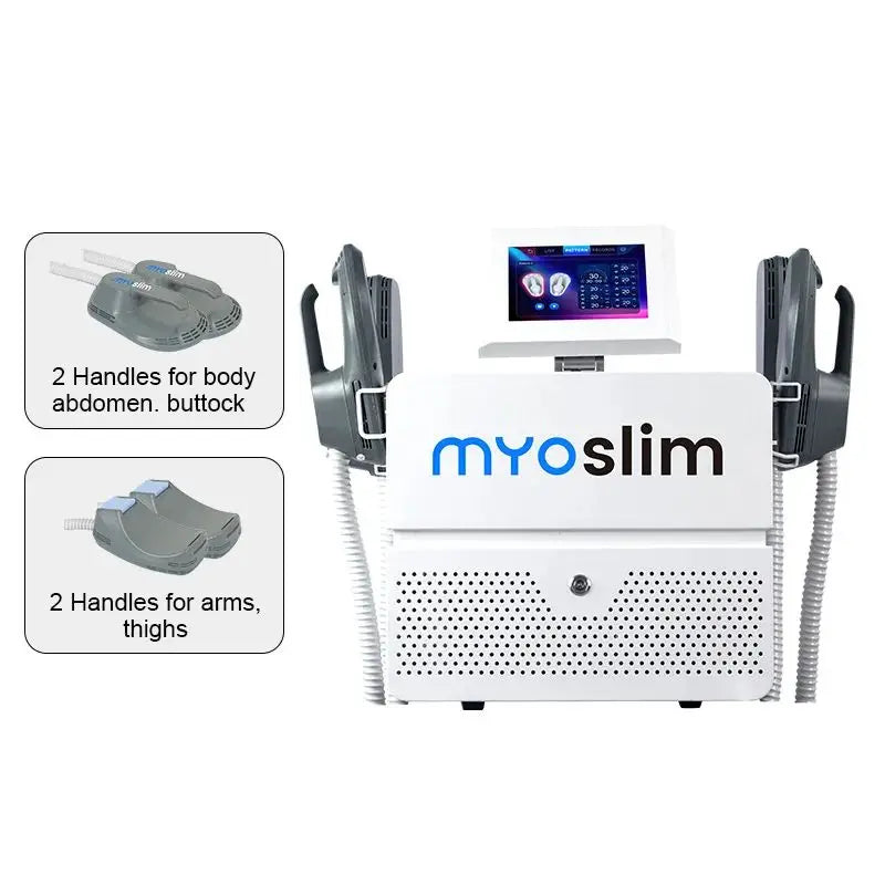 New 6500W Myoslim Professional Body Sculpting Device Electromagnetic Stimulation Fat Burning Muscle Building