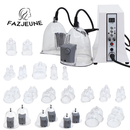 New Vacuum Massage Body Shaping Machine Breast Enlargement Tool Butt Lifting Pump Cup Face Lifting Cupping Therapy Beauty Device
