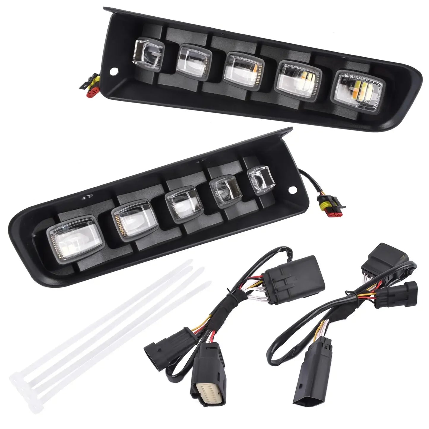 AP03 For 2021 2022 2023 Ford Bronco Fog Lights LED, Daytime Running Lights for Bronco Accessories 2/4-Door