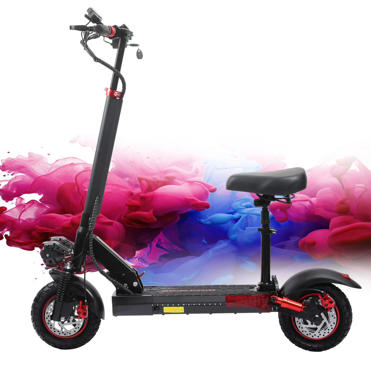 FREEBOY J01 Foldable Electric Scooter, 100KG Max Load, 48V 15.6Ah Battery, Dual Disc Brakes, Adult Electric Scooter, Lightweight Body, 10‑Inch Tubeless Tires, Electric Scooter for Daily Short‑Trip Commuting