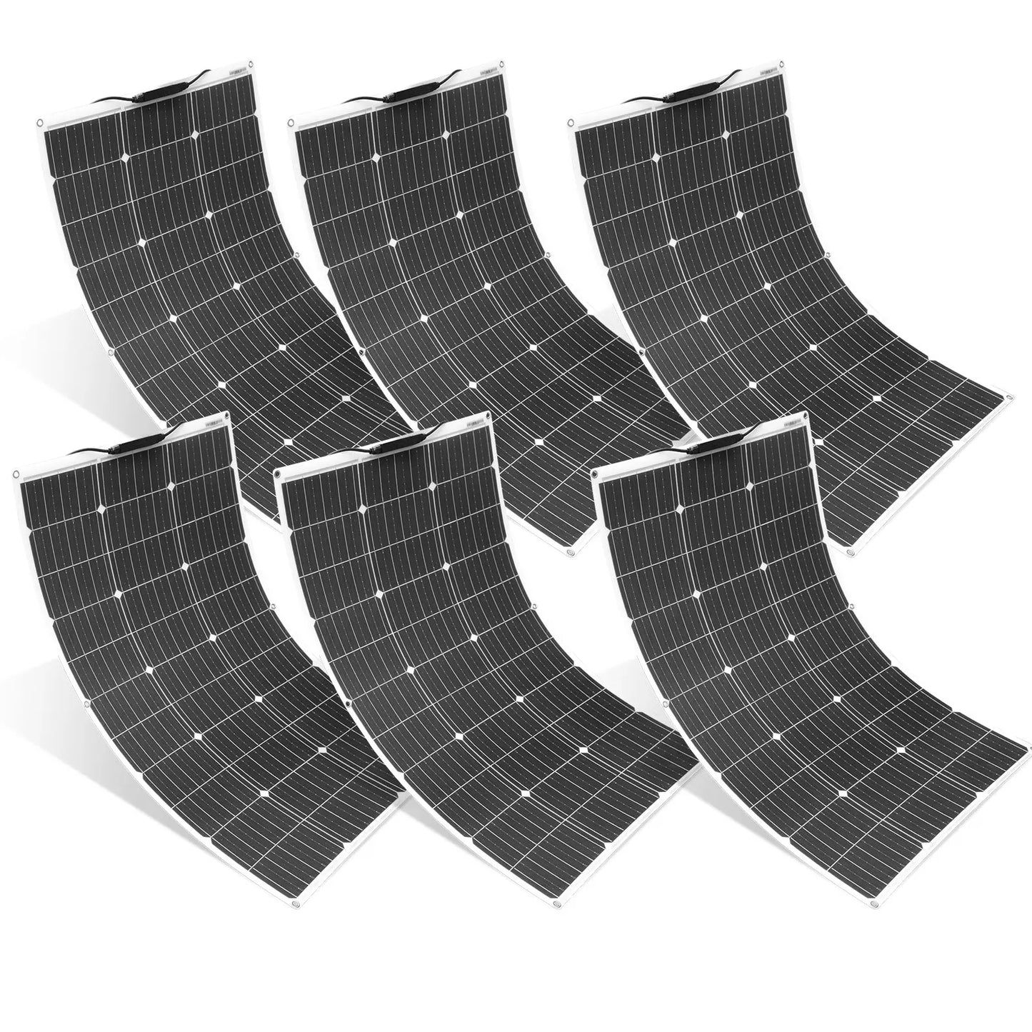 Flexible Solar Panel 100W/200W 18V Eco-Friendly Monocrystalline Solar Panel