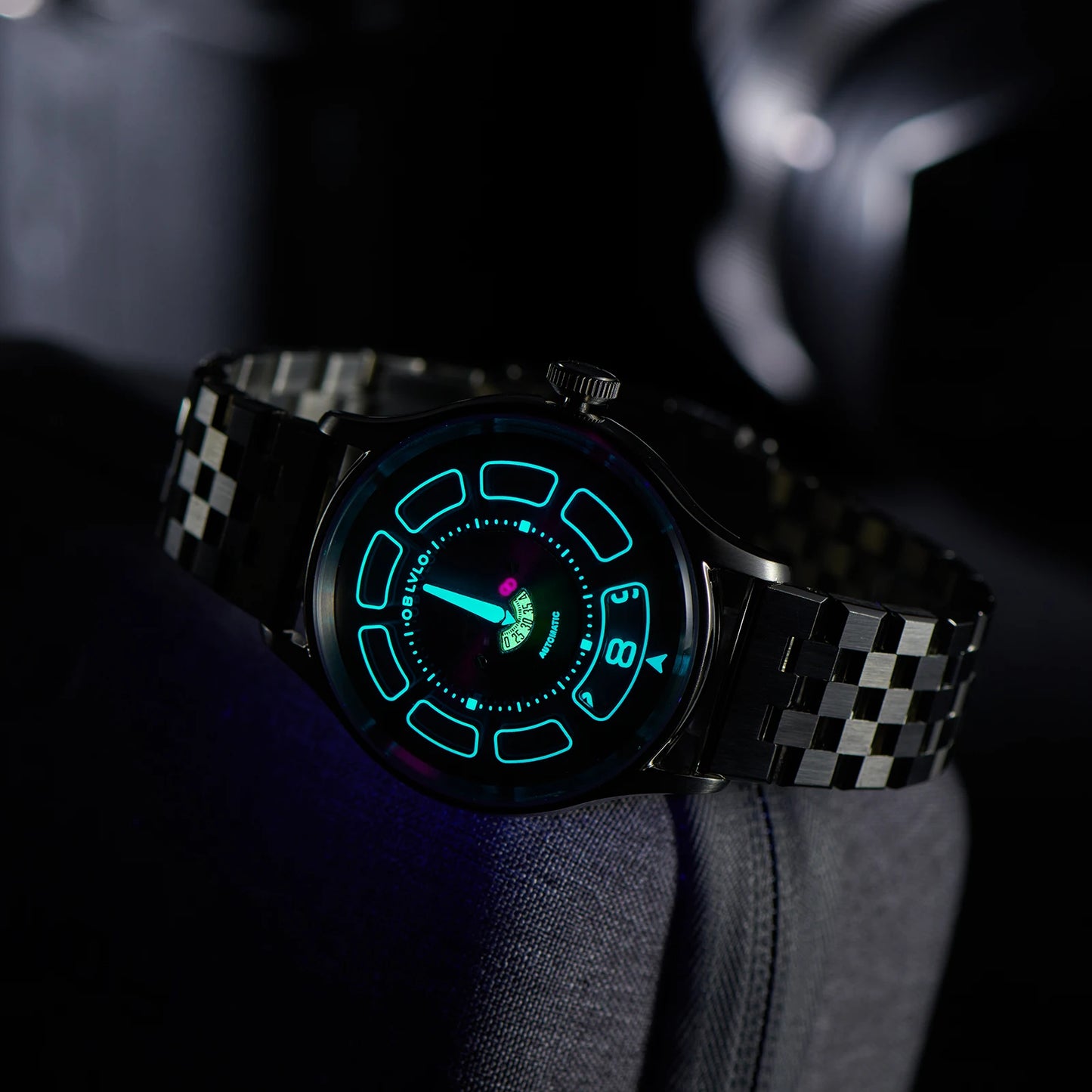 OBLVLO men's mechanical watches, pure mechanical watches, creative men's watches, men's timepieces, men's watches