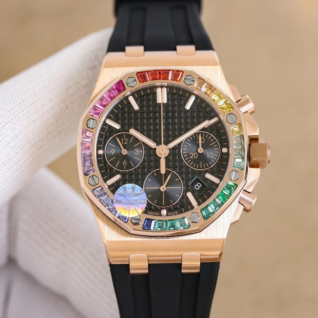 New AU Mechanical Watch Suitable for Daily High-end Occasions Girl