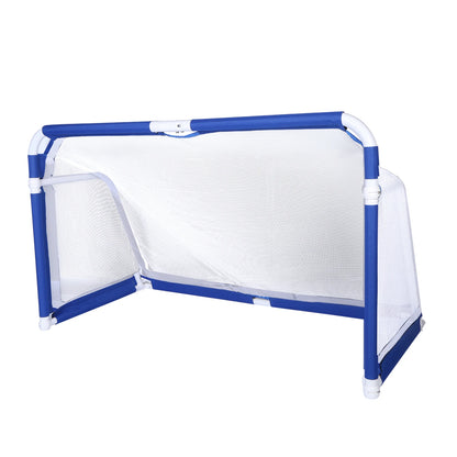 Folding Mini Football Soccer Ball Plastic Removable Goal Post Net Foldable Football Goal Indoor Outdoor Training Games for Kids