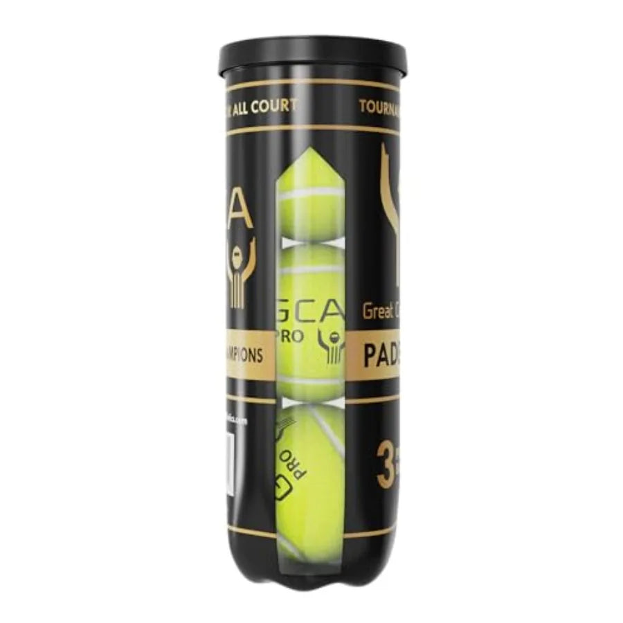Padel Pro Balls 3 Ball Can Pressurized Performance Professional Tournament Quality Great Call Athletics