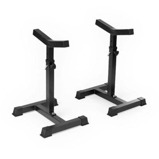 Titan Fitness Independent Bench Press Spotter Stands with Adjustable Uprights for Home and Gym Use Supports Up to 700 LB Ideal