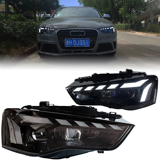Head Light For Audi A5 2008-2016 автомобильные товары Head Lamp LED Lights Car Accessories Audi A5 Headlights
