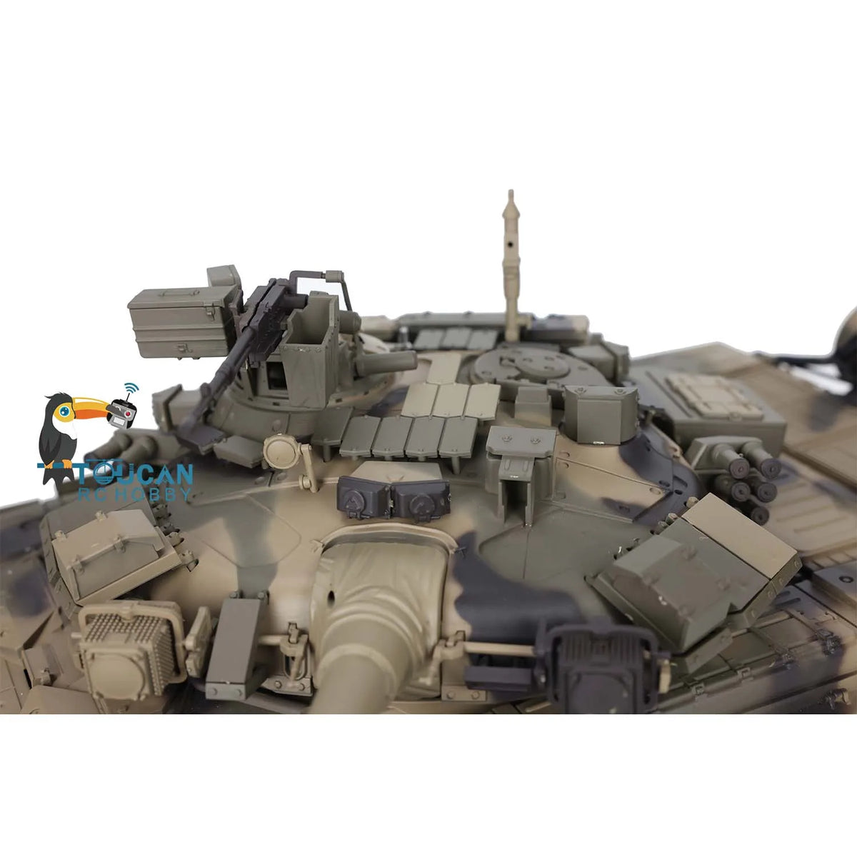 US Stock 2.4Ghz Russia T90 RTR RC Tank Heng Long 1/16 7.0 Plastic Remote Control Tanks Model 3938 Realistic Military Panzer Vehicle Toy for Boys