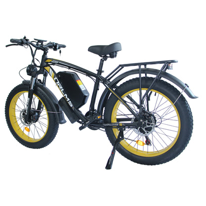 ORLMS TS60 Adult Electric Bicycle 1000W*2 Motor Men's E-bike  60V25AH Battery E-bike 26" Fat Tire Men's E-Mountain ebike