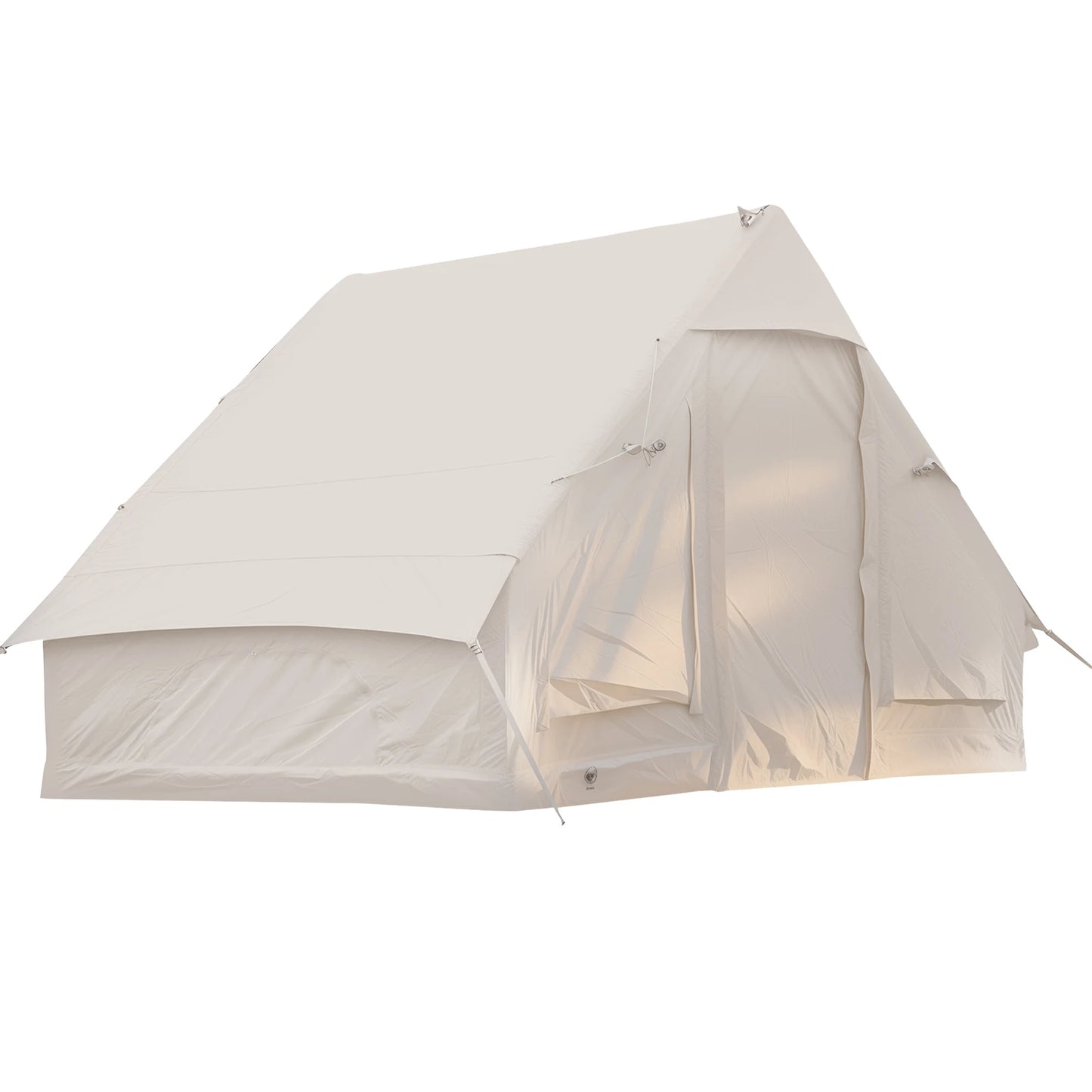 4-6 Person House Instant Glamping Camping Tents House with Hand Pump Automatic Inflatable Floating Tent for Adults Travel Hiking