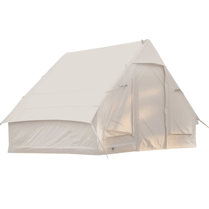 4-6 Person House Instant Glamping Camping Tents House with Hand Pump Automatic Inflatable Floating Tent for Adults Travel Hiking