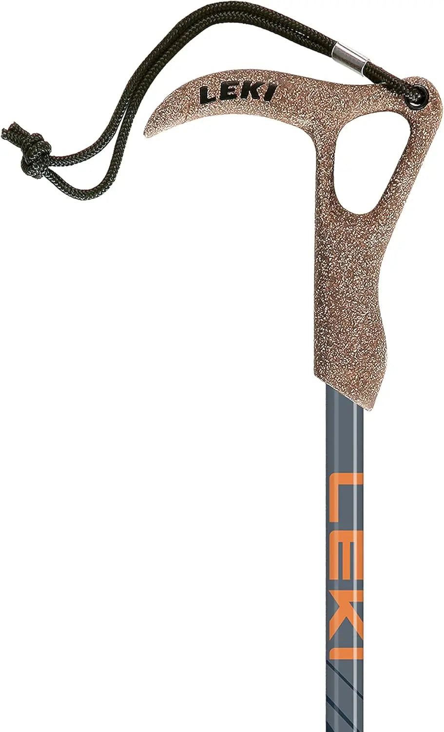 Adjustable Lightweight Aluminum Walking Pole for Trekking & Hiking, Single Pole with Cork Grip