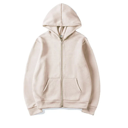 Men's Zip Up Hoodies Casual Zipper Jacket Coats Women Fleece Autumn Winter Harajuku Gothic Hooded Sweatshirts Sports Streetwear