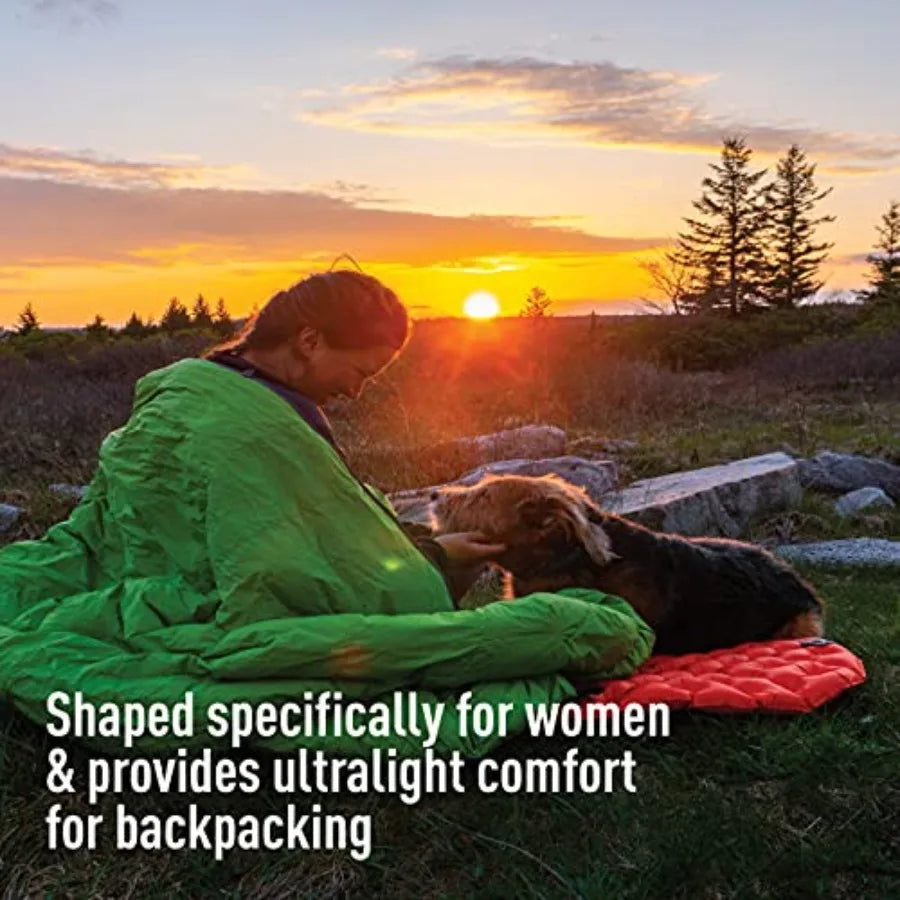 Womens Ultralight Insulated Sleeping Mat Regular 66x21.5 for Outdoor Camping and Backpacking Lightweight Compact and Warm Therm