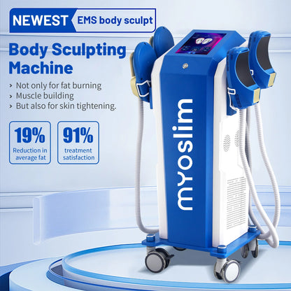 Professional EMS HIEMT muscle stimulation NEO 6500W hot selling high-power RF body shaping machine, fat burning slimming and fit