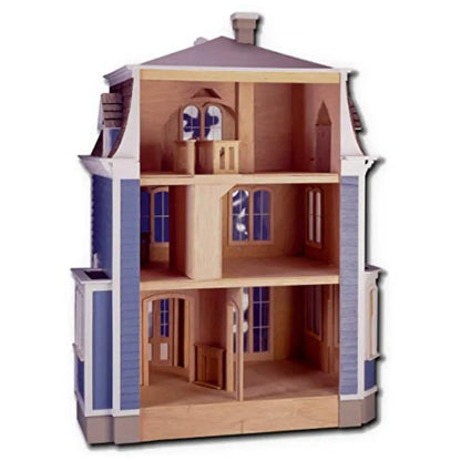 Dollhouse Kit - 1 Inch Scale, 25" W x 20" D x 34" H