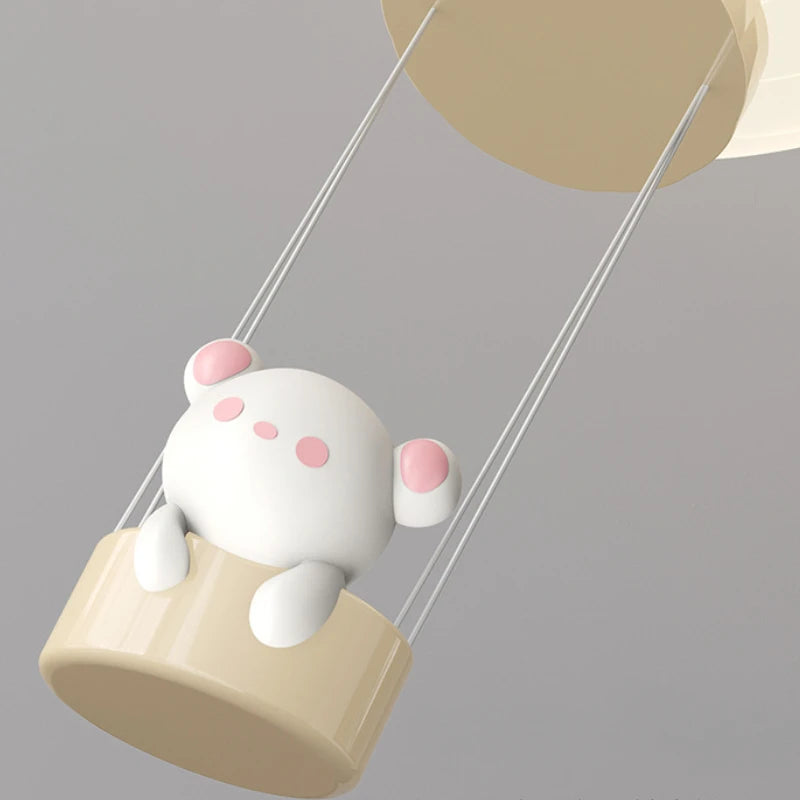 Modern Led Pumpkin Simple Bear Hot Balloon Ceiling Lamp for Child Bedroom Room Desks Home Decor Light Creative Cartoon Luminaire